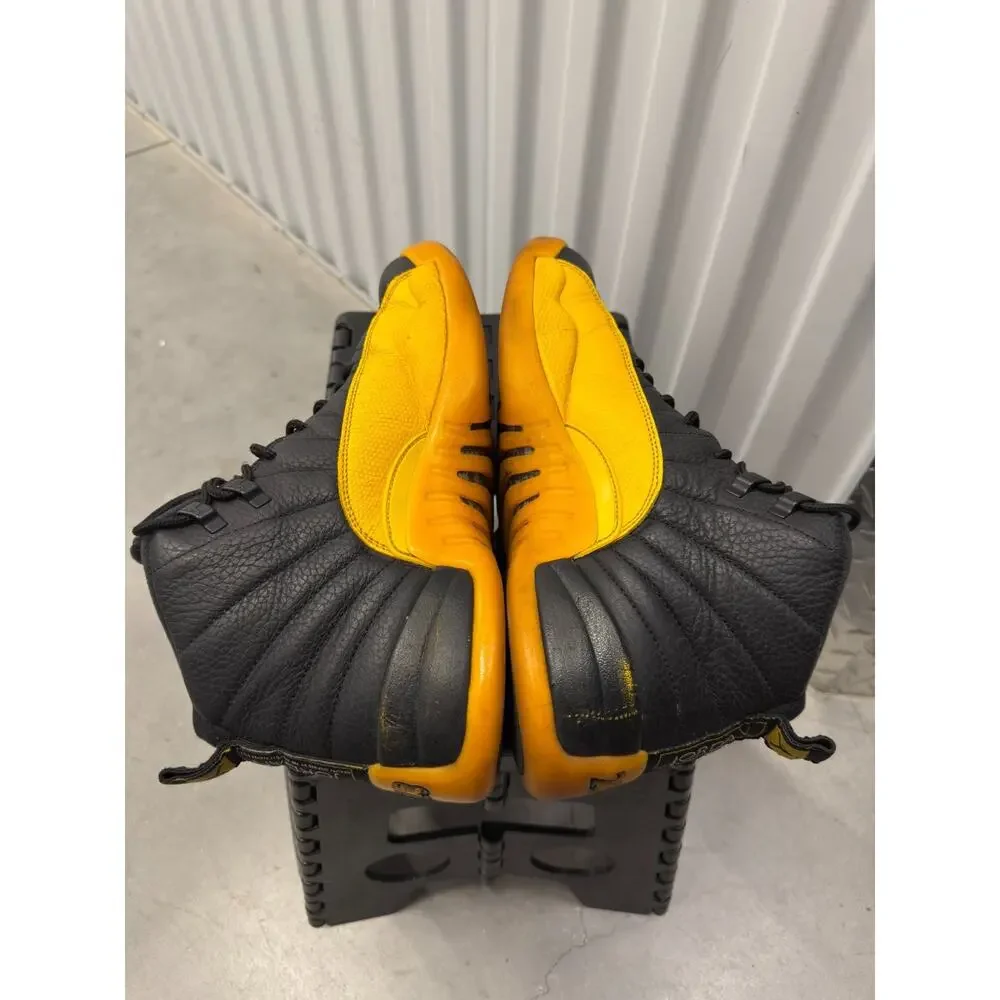 Nike Air Jordan 12 University Gold Black 2020 Size 11.5 Men's - 130690-070